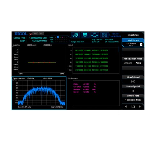 Опция анализа модуляций ASK/FSK для RSA3000E RSA3000E-ASK/FSK