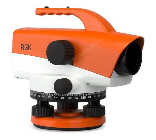 Комплект оптический нивелир RGK C-32 + S6-N + S5 и термогигрометра AMO H605