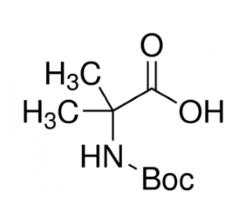 N-Boc-2-аминоизомасляной кислоты, 98 +%, Alfa Aesar, 1г