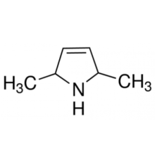 2,5-диметил-3-пирролин, 75%, смесь цис и транс, Acros Organics, 5г