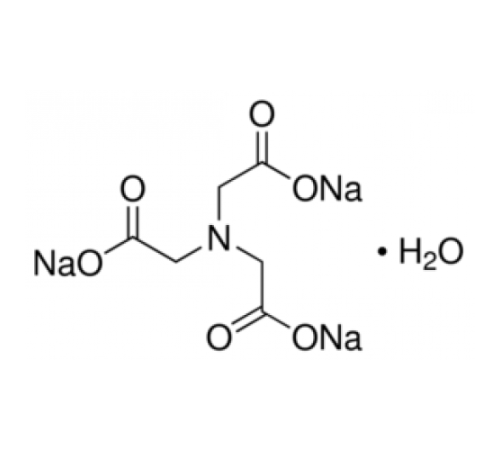 Нитрилотриуксусная кислота, тризодий соль, моногидрат, 99+%, Acros Organics, 2.5кг
