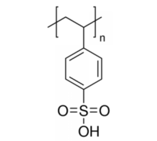 Поли (стирол сульфоновой кислоты), MW 75000, 30% вес / объем водным. р-р., Alfa Aesar, 500г