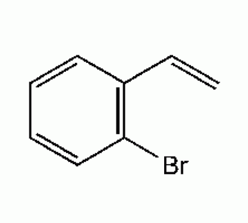2-бромстирол, 97%, удар. с приблизительно 0,05% 4-трет-бутилкатехола, Alfa Aesar, 5г