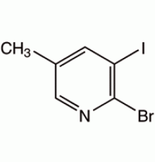 2-Бром-3-йод-5-метилпиридин, 95%, Alfa Aesar, 1 г