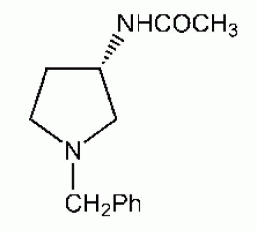 (S) - (-) - 1-бензил-3-ацетамидопирролидин, 98%, 99% эи, Alfa Aesar, 1 г