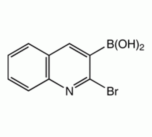 2-Бромхинолин-3-бороновой кислоты, 97%, Alfa Aesar, 1г