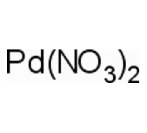 Палладий (II) нитрат, раствор, Pd 4-5% вес / вес (продолжение Pd), Alfa Aesar, (в) 5 г