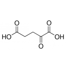 2-кетоглутаровой кислоты, 98%, Alfa Aesar, 25 г