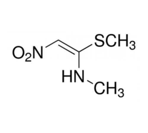 1-метилтио-1-метиламино-2-нитроэтилен, 97%, Alfa Aesar, 50 г