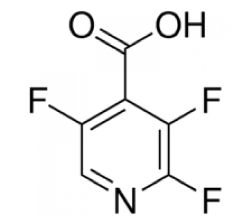 2,3,5-трифторпиридина-4-карбоновой кислоты, 97%, Alfa Aesar, 1г