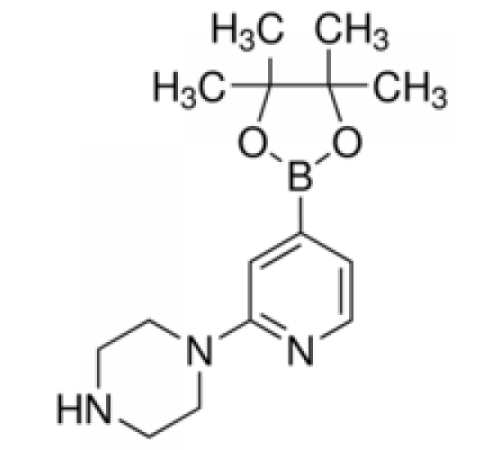 2 - (1-пиперазинил) пиридин-4-бороновой кислоты пинакон, 97%, Alfa Aesar, 1г