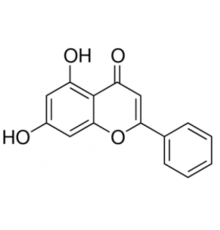 Хризин, 99+%, Acros Organics, 25г