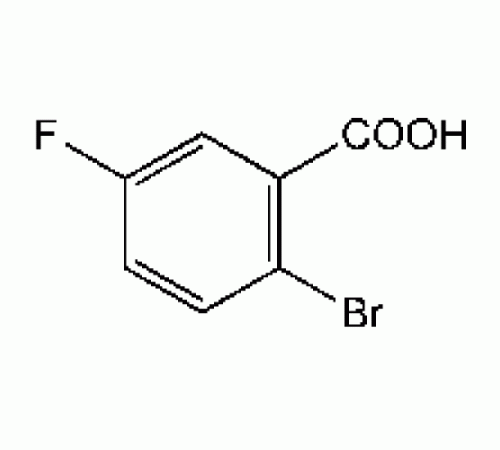 2-Бром-5-фторбензойной кислоты, 98 +%, Alfa Aesar, 1г