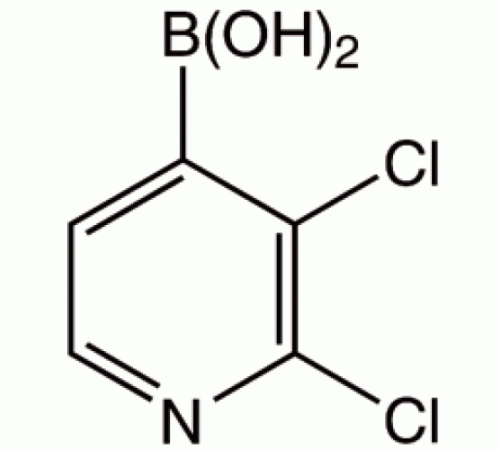 2,3-дихлорпиридин-4-бороновой кислоты, 95%, Alfa Aesar, 250 мг