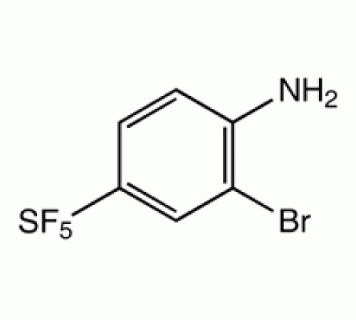 2-бром-4- (пентафтортио) анилина, 97%, Alfa Aesar, 1г