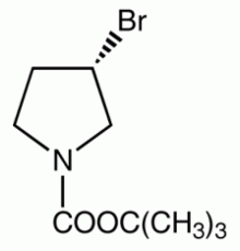 (S) - (+) - 1-Вос-3-бромпирролидин, 95%, Alfa Aesar, 250 мг
