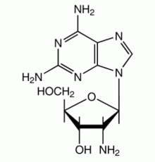 2,2 '-диамино-2'-дезоксиаденозин, 98%, Alfa Aesar, 1 г