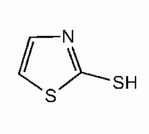 2-меркаптотиазола, 97%, Alfa Aesar, 5 г