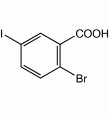 2-Бром-5-иодбензойной кислоты, 97%, Alfa Aesar, 1г