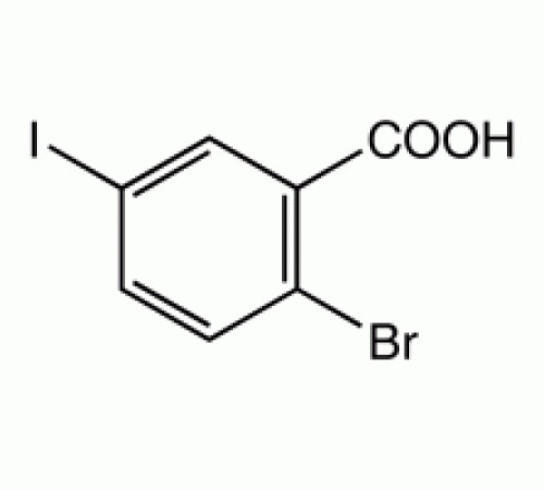 2-Бром-5-иодбензойной кислоты, 97%, Alfa Aesar, 1г