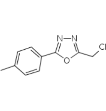 2-(хлорметил)-5-(4-метилфенил)-1,3,4-оксадиaзол, 95%, Maybridge, 1г