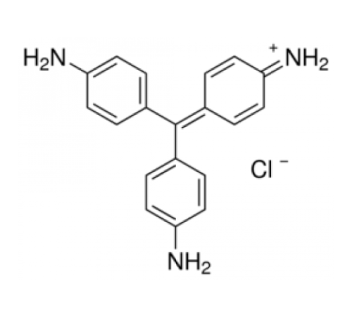 Фуксин хлорид, pure, высокой чистоты биологич., Acros Organics, 500г