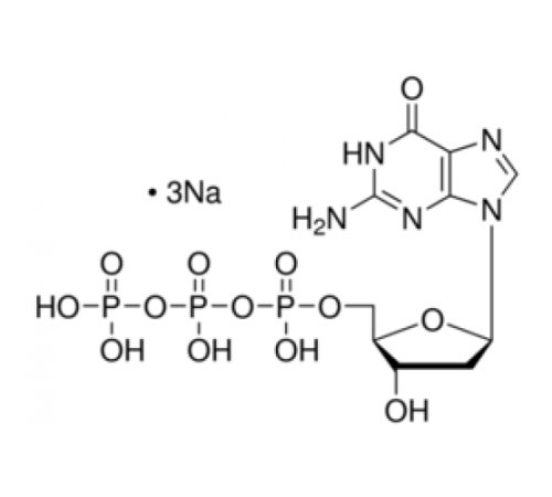 Раствор тринатриевой соли 2'-дезоксигуанозин-5'-трифосфата 10 мкм в H2O Sigma D7170