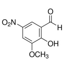 2-гидрокси-3-метокси-5-нитробензальдегида, 98%, Alfa Aesar, 25 г