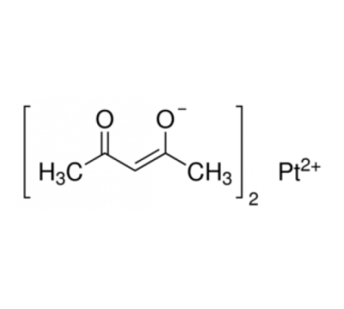 Платина(II) ацетилацетонат, 98%, Acros Organics, 1г