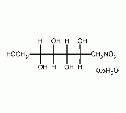 1-дезокси-1-нитро-D-идитол полугидрат, 99%, Alfa Aesar, 500 мг