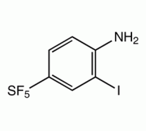 2-иод-4- (пентафтортио) анилина, 97%, Alfa Aesar, 1г