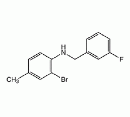 2-Бром-N- (3-фторбензил) -4-метиланилина, 97%, Alfa Aesar, 250 мг