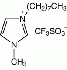 1-метил-3-н-октилимидазолий трифторметансульфонат, 97%, Alfa Aesar, 1 г