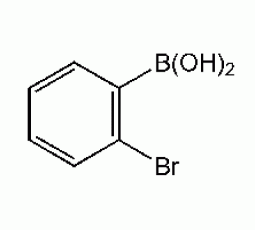 2-бромфенилборная кислота, 97%, Acros Organics, 100г