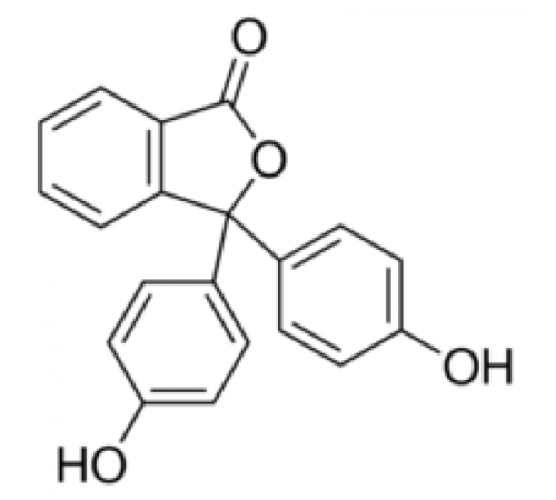 Фенолфталеин, ACS реактив., Acros Organics, 100г