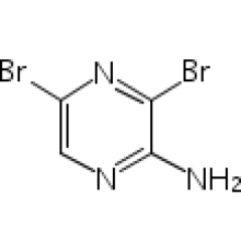 2-амино-3,5-дибромпиразин, 97%, Acros Organics, 1г