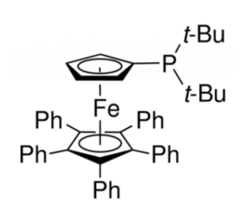 1,2,3,4,5-ПЕНТАФЕНИЛ-1 '- (ди-трет-бутилфосфино) ферроцен, CTC-Q-Фос, 95%, 0, Alfa Aesar, 5 г