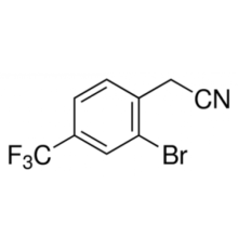2-бром-4- (трифторметил) фенилацетонитрил, 98%, Alfa Aesar, 1г
