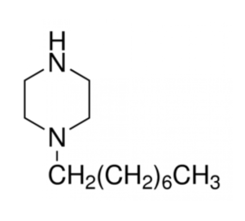 1-н-октилпиперазин, 97%, Alfa Aesar, 250 мг