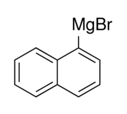 1-Нафтилмагний бромид, 0,5 М в MeTHF, Alfa Aesar, 50 мл