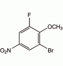 2-бром-6-фтор-4-нитроанизола, 99%, Alfa Aesar, 1г