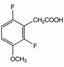 2,6-дифтор-3-метоксифенилуксусной кислоты, 97%, Alfa Aesar, 1г