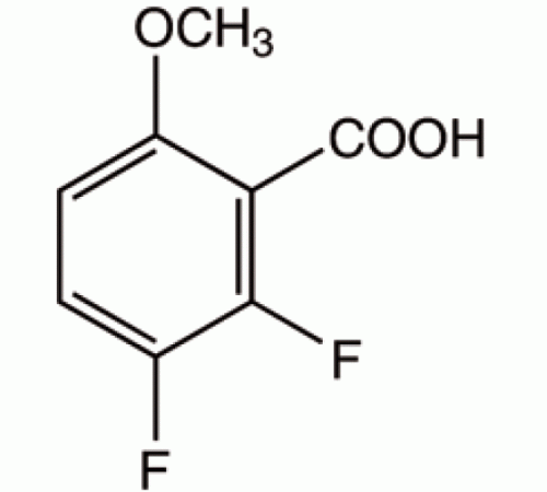 2,3-дифтор-6-метоксибензойной кислоты, 97%, Alfa Aesar, 1г