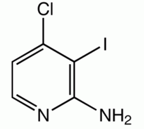 2-Амино-4-хлор-3-йодпиридин, 97%, Alfa Aesar, 1г