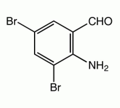 2-амино-3,5-дибромбензальдегид, 97%, Alfa Aesar, 5 г