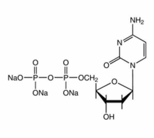 2'-дезоксицитидин-5'-дифосфат тринатриевой соли, 98%, Alfa Aesar, 100 мг