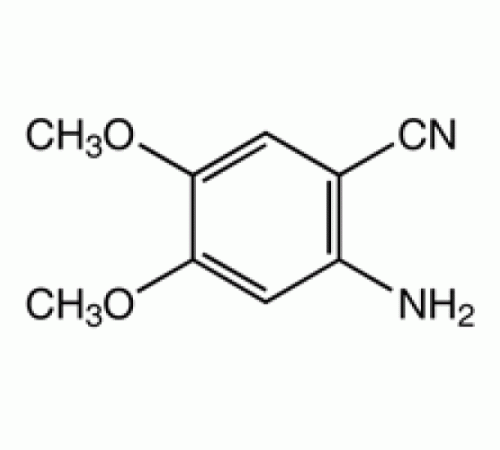 2-амино-4,5-диметоксибензонитрил, 98%, Alfa Aesar, 25 г