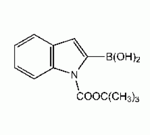 1-Вос-индол-2-бороновой кислоты, 95%, Alfa Aesar, 1г
