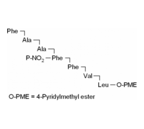 Сложный эфир Phe-Ala-Ala-Phe (4-NO2βPhe-Val-Leu (4-пиридилметил) 94% (ВЭЖХ) Sigma 77431