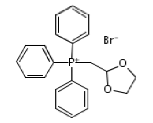 (1,3-диоксолан-2-илметил) трифенилфосфонийбромида, 98%, Alfa Aesar, 50 г
